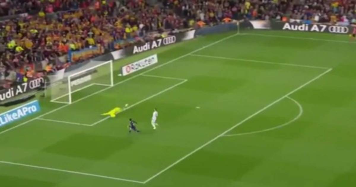 ¡ENORME! La gran atajada de Keylor Navas a Messi en un mano a mano