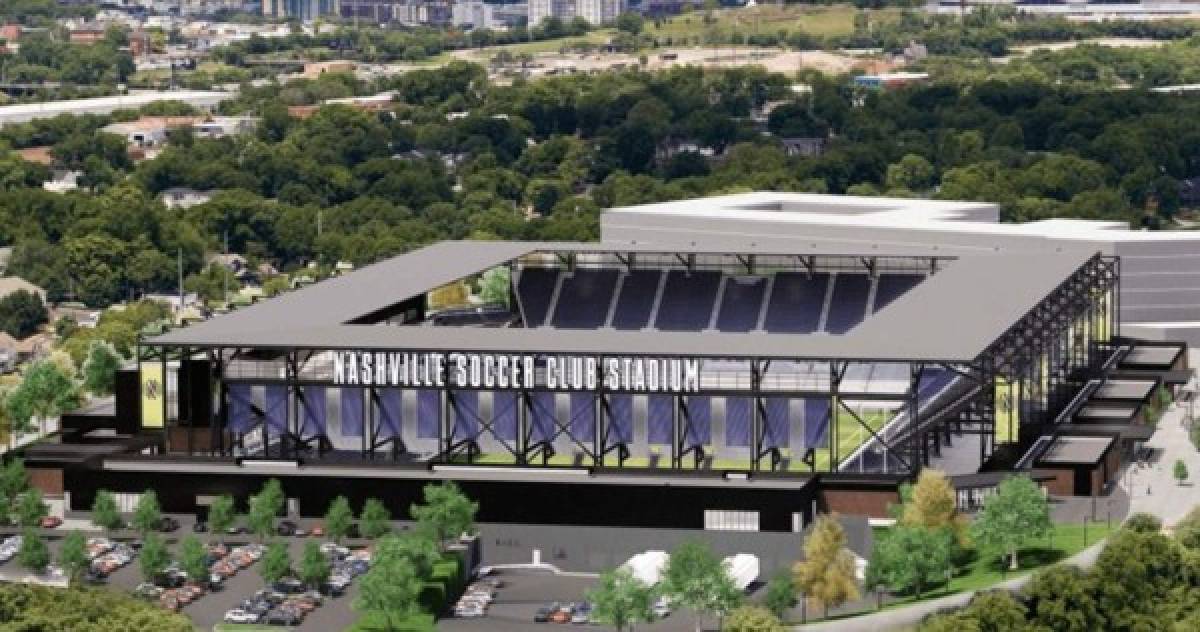 ¡Lujoso! El lindo y costoso estadio que está construyendo el Nashville de la MLS