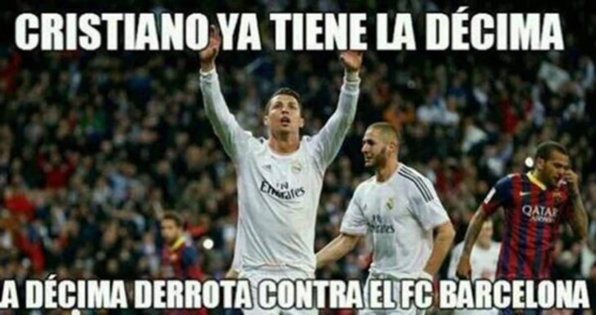 Los memes del clásico Barcelona-Real Madrid