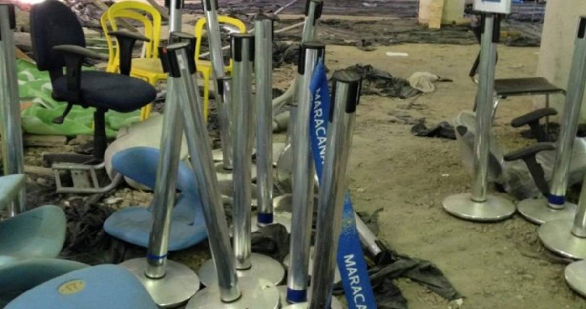 Impactante: El estadio Maracaná está abandonado y se cae a pedazos