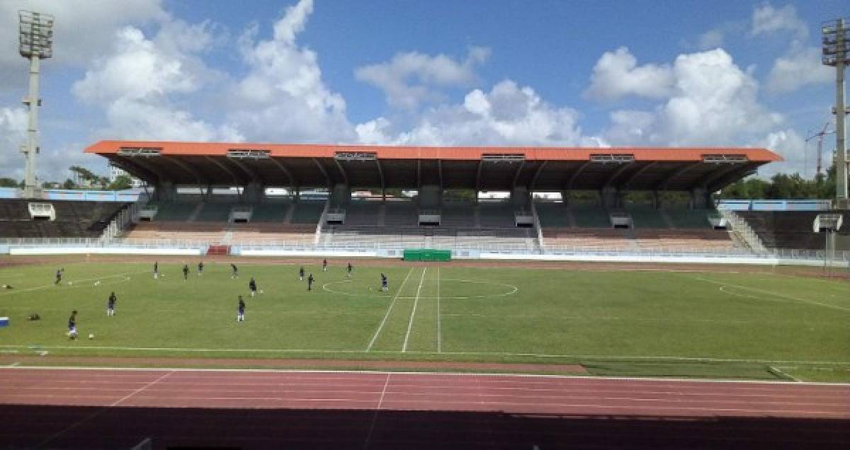 Los estadios que visitará Honduras en Liga de Naciones Concacaf