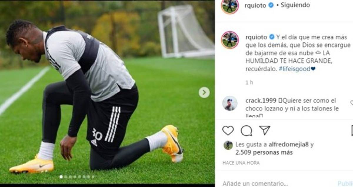 El enigmático mensaje de Romell Quioto y la respuesta de Thierry Henry sobre las críticas al hondureño