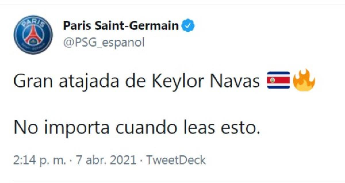 ''Está loco'': así fue el tremendo show de Keylor Navas ante el Bayern Múnich en la Champions