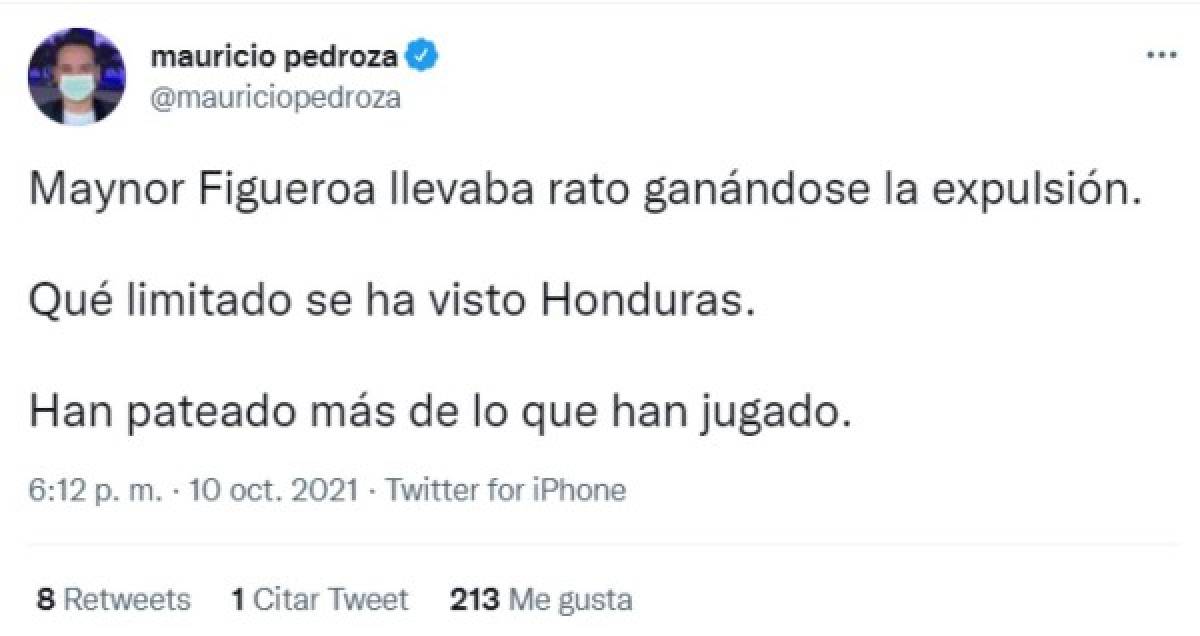 Tajantes: así reaccionan los periodistas luego de la dolorosa derrota de Honduras en el Azteca