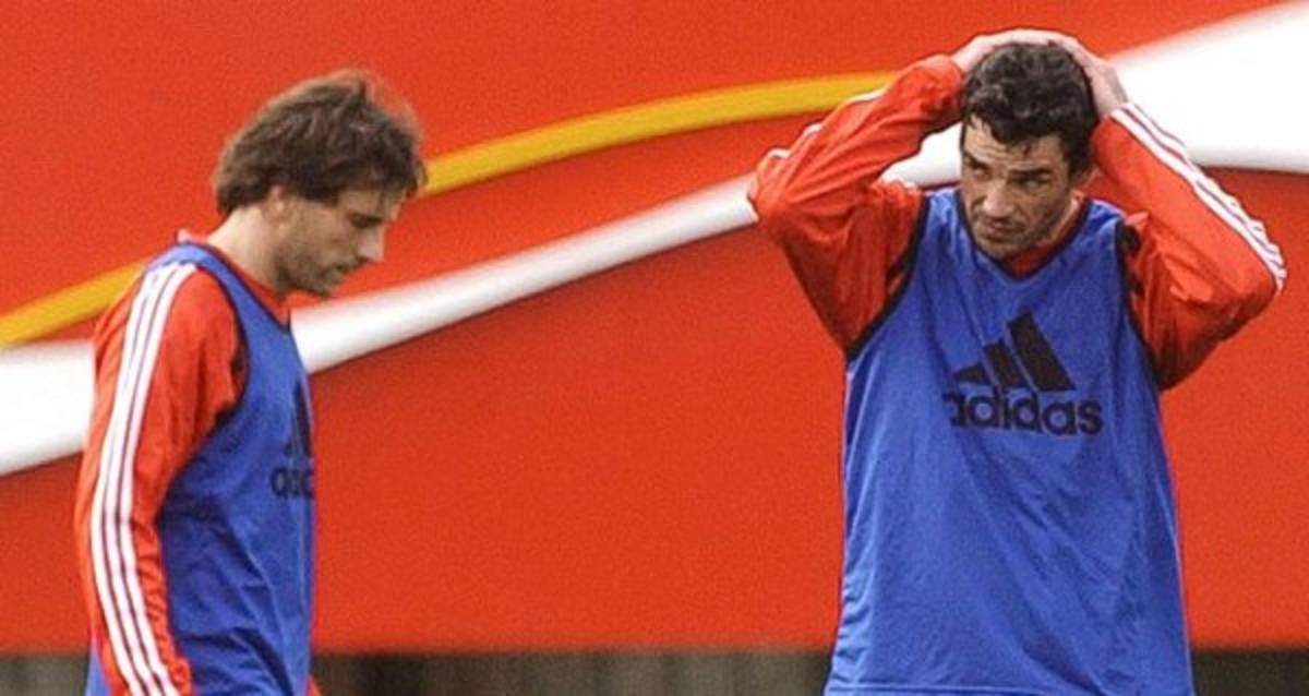 Jugadores que eran enemigos mientras compartían el mismo club