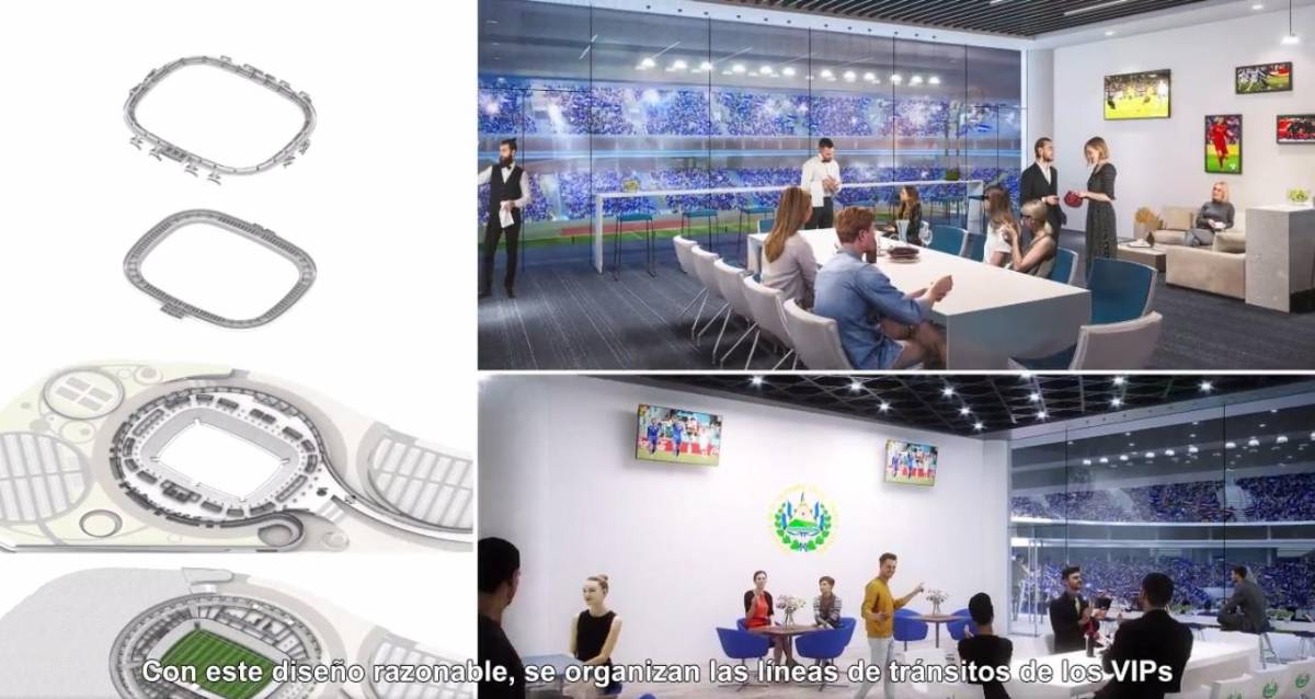 Nayib Bukele anuncia la construcción de un nuevo y lujoso estadio Nacional de El Salvador