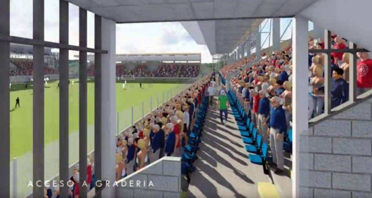 ¡Un espectáculo! Así quedarían los estadios Humberto Micheletti y Nacional remodelados