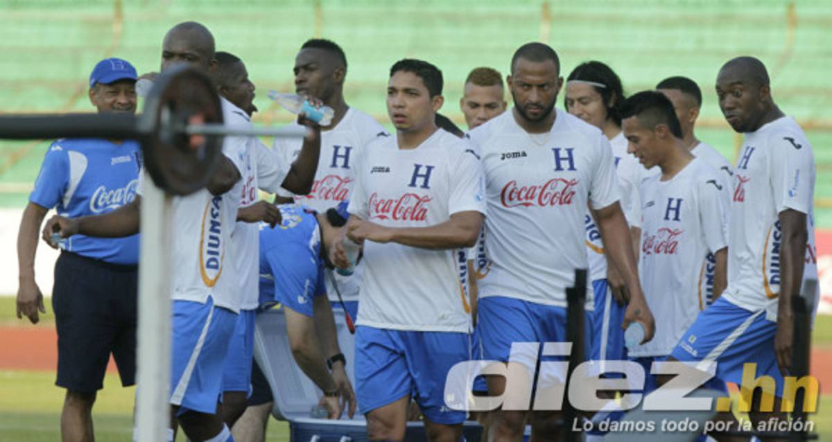 Honduras por fin entrenó completa