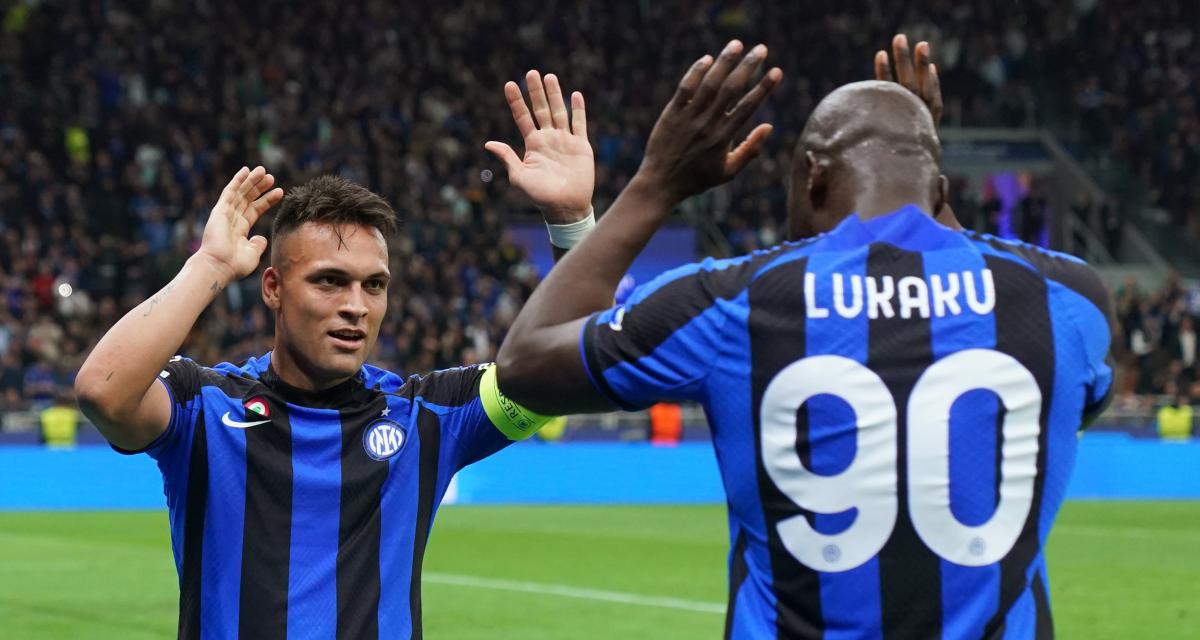 Lautaro Martínez y Lukaku formaban una de las duplas más temidas de Italia.