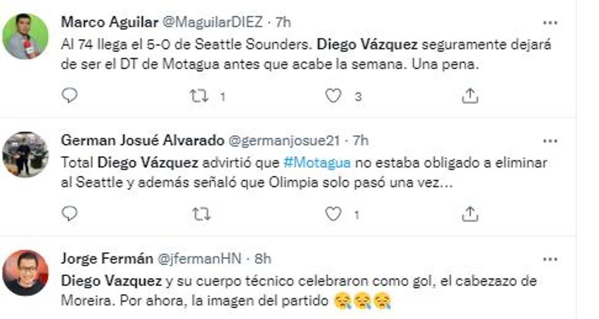 Señalan los culpables: La reacción de la prensa ante la pésima imagen que dejó Motagua al ser eliminado de la Concachampions