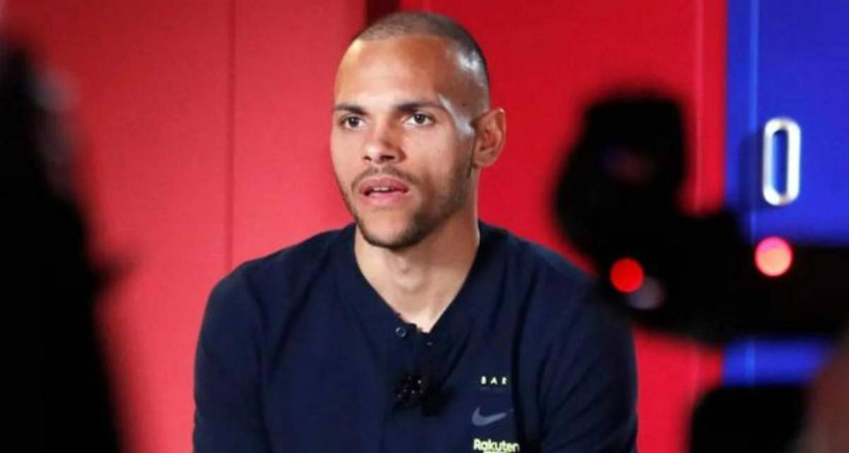 Las duras confesiones de Braithwaite, de usar silla de ruedas a jugar en el Barcelona: 'Fue un viaje infernal'