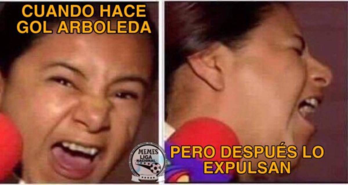 Memes no perdonan a Olimpia y Yustin Arboleda luego de caer ante Motagua