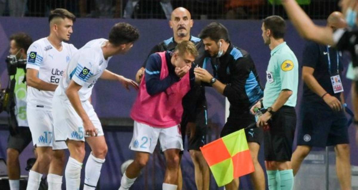 Botellazos, pelea entre aficionados y jugadores y emboscadas: los incidentes en la Ligue 1 de Francia en la 2021/22