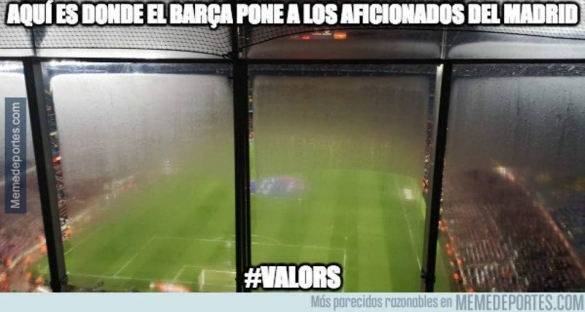 Los despiadados memes que dejó el empate entre Barcelona y Real Madrid