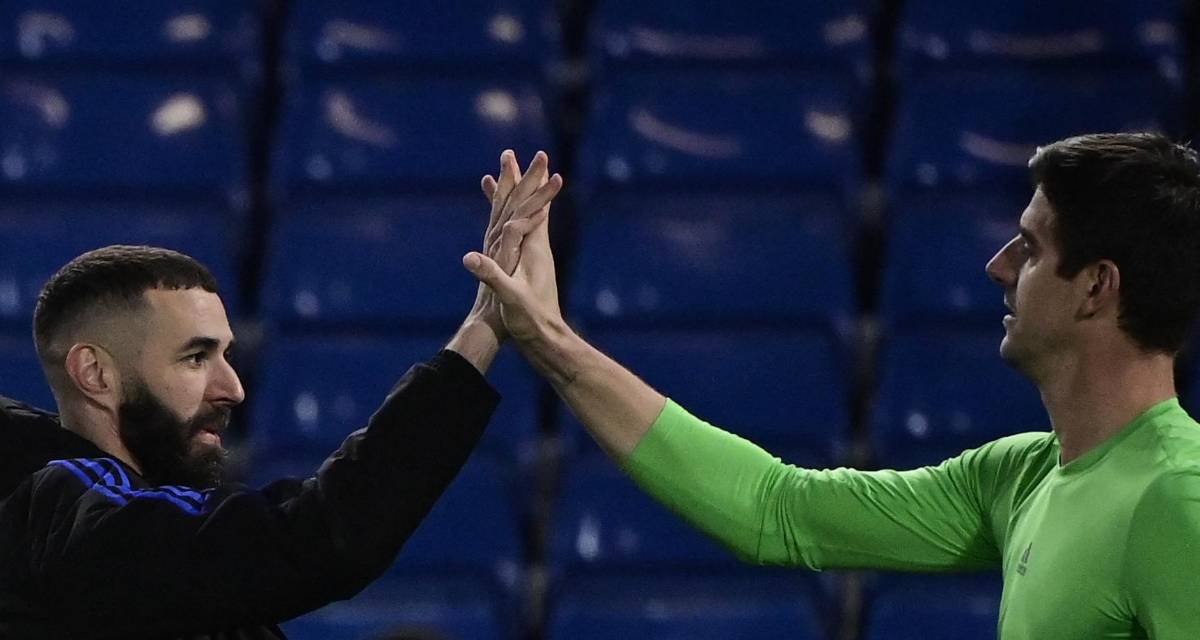 Las fotos de Champions: El regreso de Bale con Real Madrid, la sangre de Goretzka y ¿qué le mostraba Courtois a Benzema?