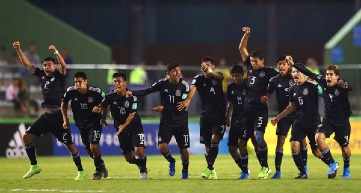 La locura de la selección Sub-17 de México tras clasificar a la final del Mundial de Brasil