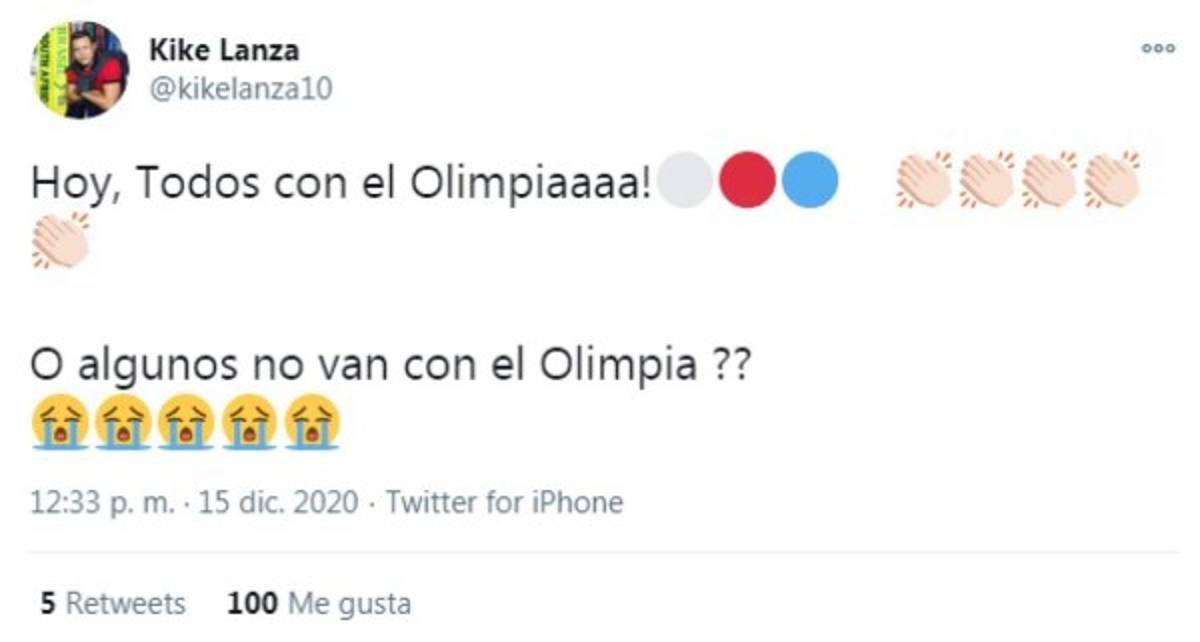 Los comentarios en redes por el Olimpia-Montreal Impact: 'Hoy, todos con el Olimpia”