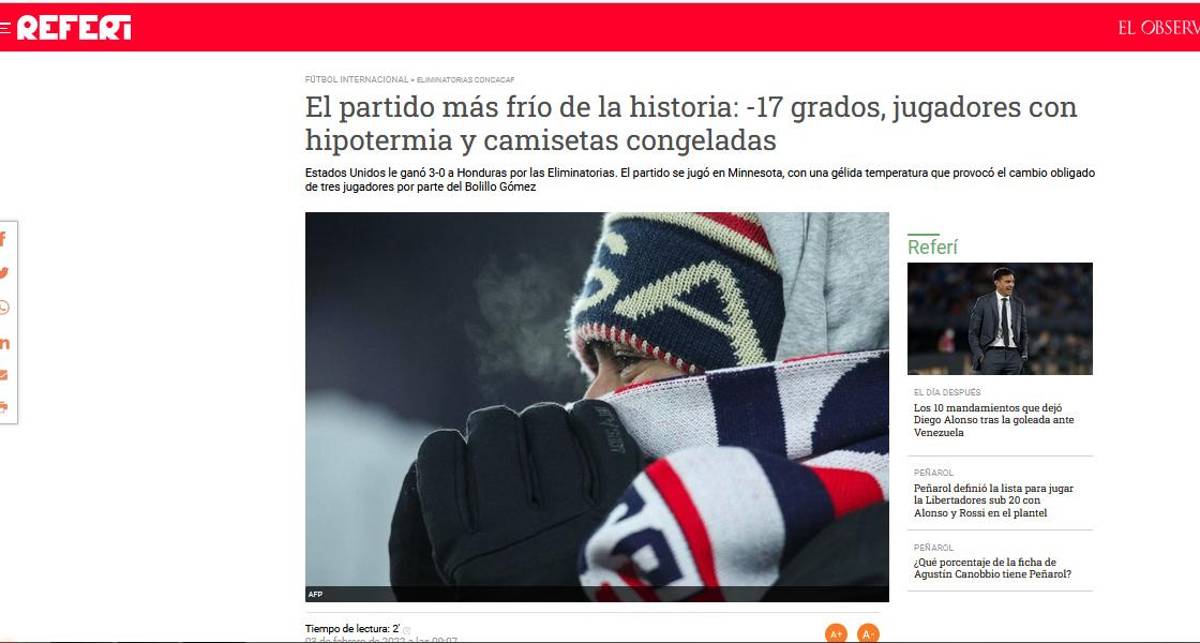 “Trampa mortal y escándalo”: Lo que amaneció diciendo la prensa mundial de la derrota de Honduras ante EUA