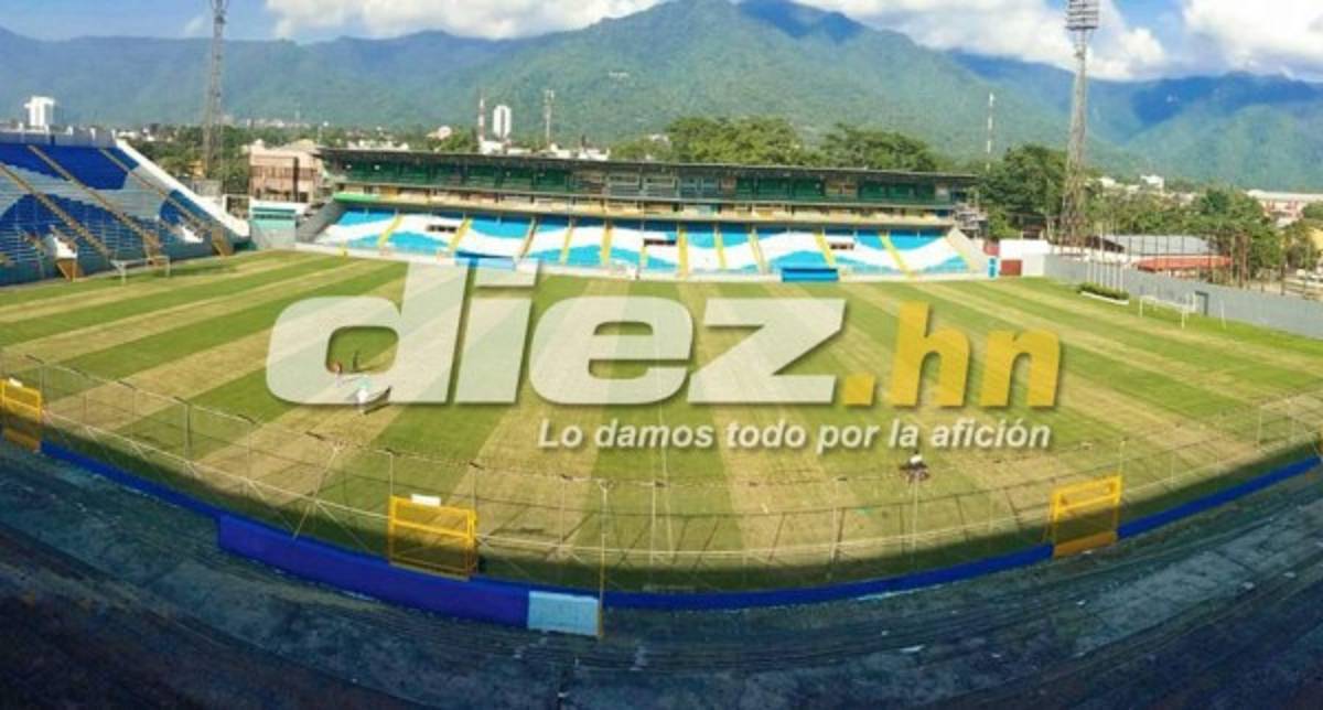 ¡A marcha forzada; así trabajan para pulir el estadio Morazán para el Honduras vs Costa Rica!