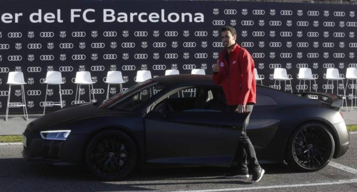 ¿Qué modelo eligieron? Los autos de lujo que han recibido los cracks del Barcelona