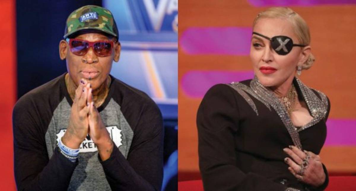 El día que Dennis Rodman voló de Las Vegas a New York solo para embarazar a Madonna