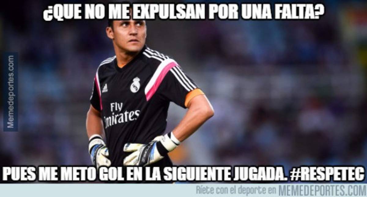 Los memes crucifican a Keylor Navas tras el Madrid-Betis