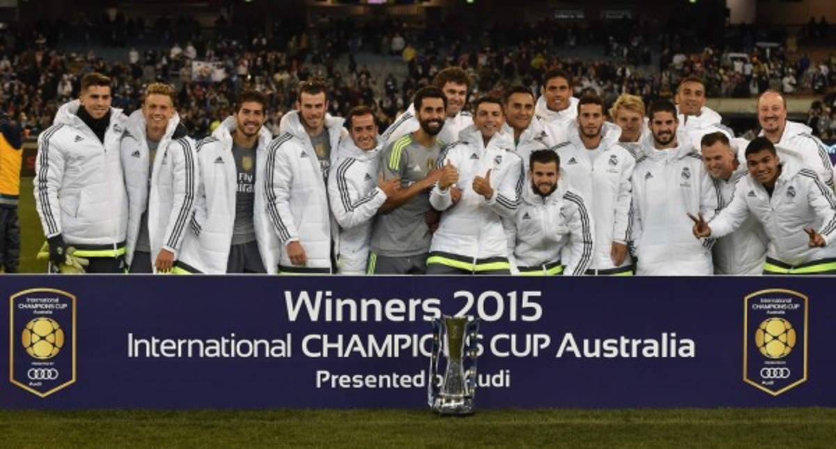 Real Madrid conquista la Internatioal Champions Cup al golear a Manchester City