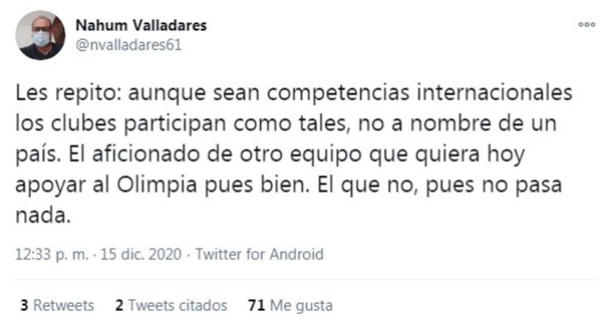 Los comentarios en redes por el Olimpia-Montreal Impact: 'Hoy, todos con el Olimpia”