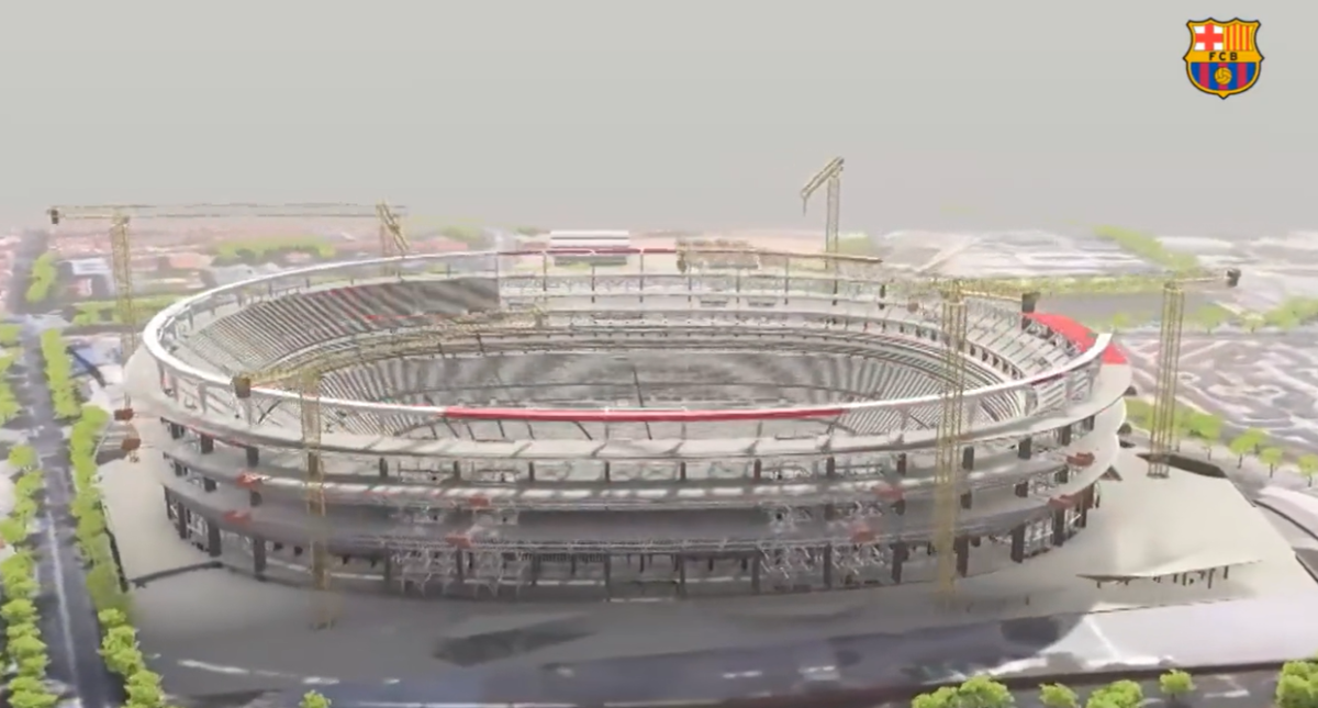 ¿Mejor que el Bernabéu? El Barcelona muestra cómo va a quedar el nuevo Camp Nou y cuándo estaría finalizado