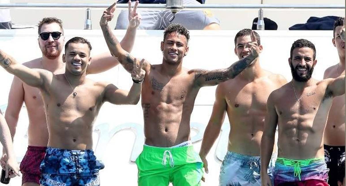 El terrible cambio físico de Neymar y la otra figura de la selección de Brasil que también es tildado de gordo