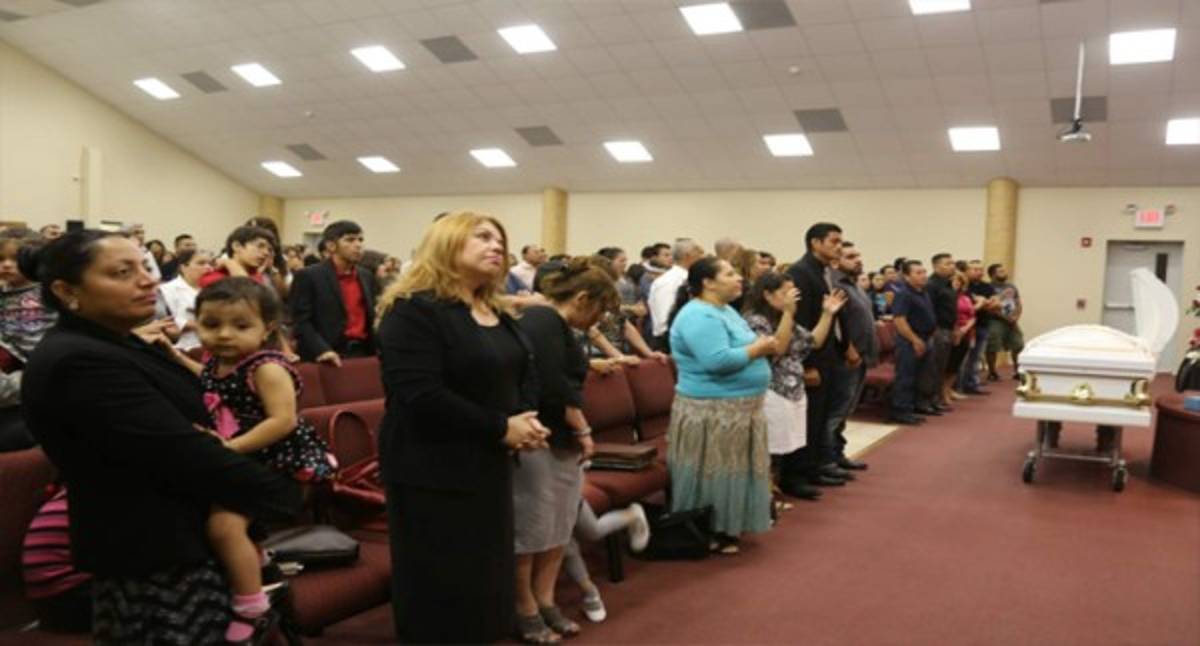 FOTOS: Así fue el adiós del futbolista hondureño asesinado en Houston