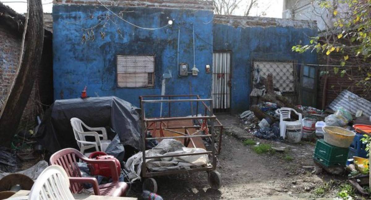 Así luce ahora la primera casa donde creció Maradona; vivir en el barrio era una actividad de alto riesgo