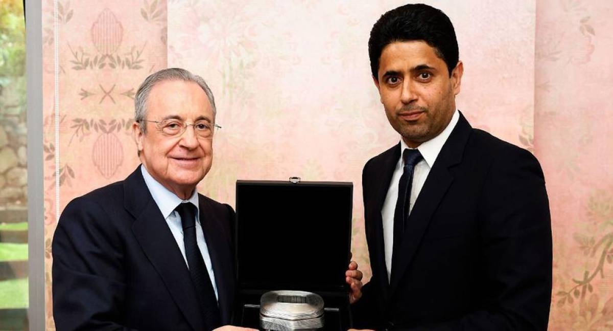 Presidente del PSG lo aclara todo: ‘‘No tengo una buena relación con Florentino Pérez’’