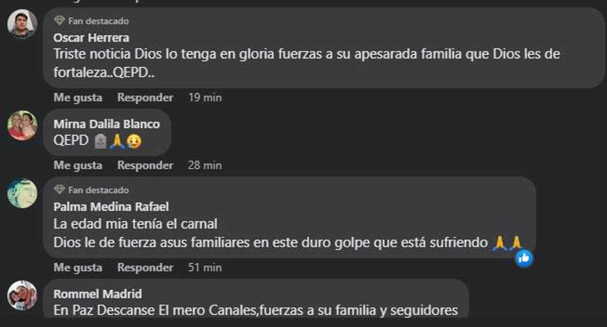 “Vuela alto, Elmer Canales”: Familiares y amistades, consternados por fallecimiento del exportero de la Selección de Honduras