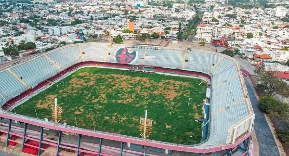 De ser un recinto emblemático a esto: las terribles condiciones del estadio Luis Pirata Fuente de Veracruz, México