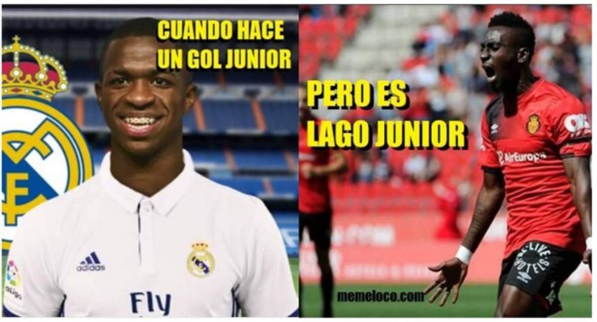 ¡Los memes humillan al Real Madrid, Courtois y Vinicius tras derrota ante Mallorca!