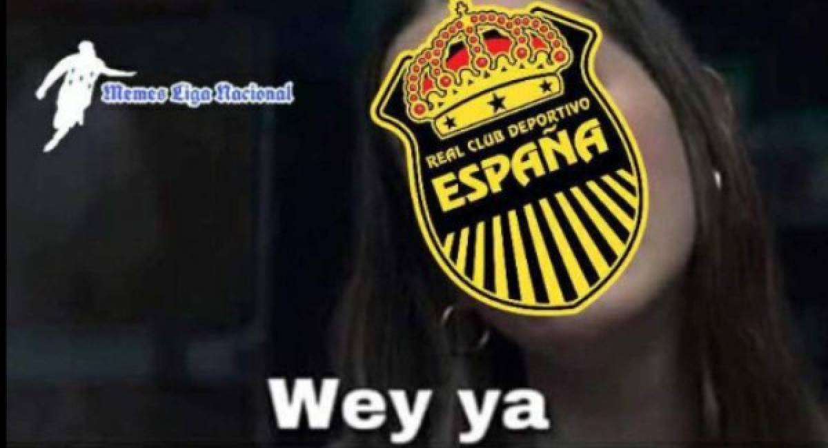 Los memes liquidan a Real España tras ser goleado por Marathón en el Apertura 2020