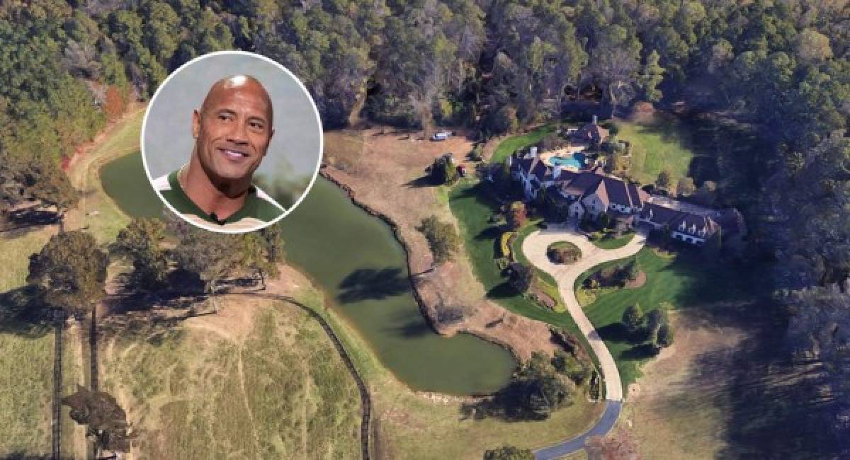 Con una cabaña de 150 años: La espectacular mansión que compró Dwayne Johnson 'La Roca'