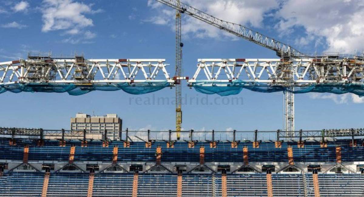 Va tomando forma: Real Madrid muestra más avances de la transformación del Santiago Bernabéu