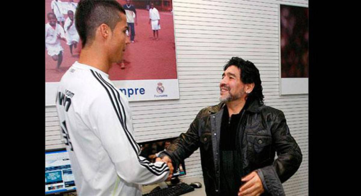 Diego Maradona cree que Cristiano merece el Balón de Oro