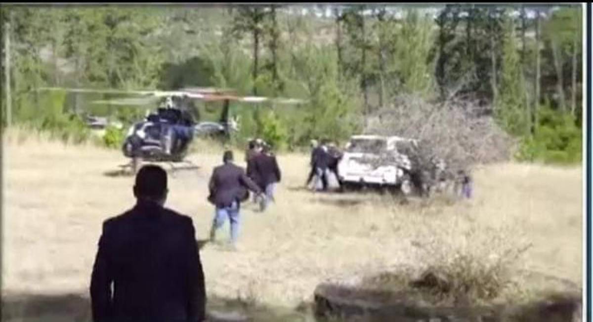 Continúa la incertidumbre: Honduras con dos presidentes en el Congreso Nacional y las imágenes de Jorge Cálix viajando en helicóptero que causan alboroto