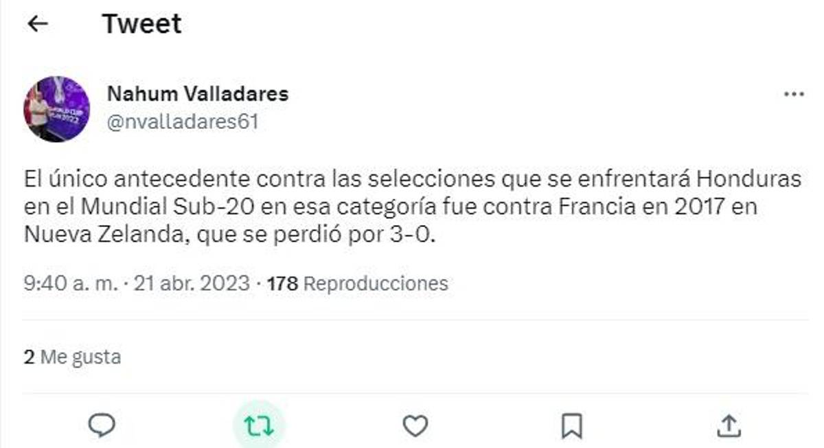 Lo que dicen los periodistas y medios sobre el grupo que le tocó a Honduras en el Mundial Sub-20: “Pudo ser peor”