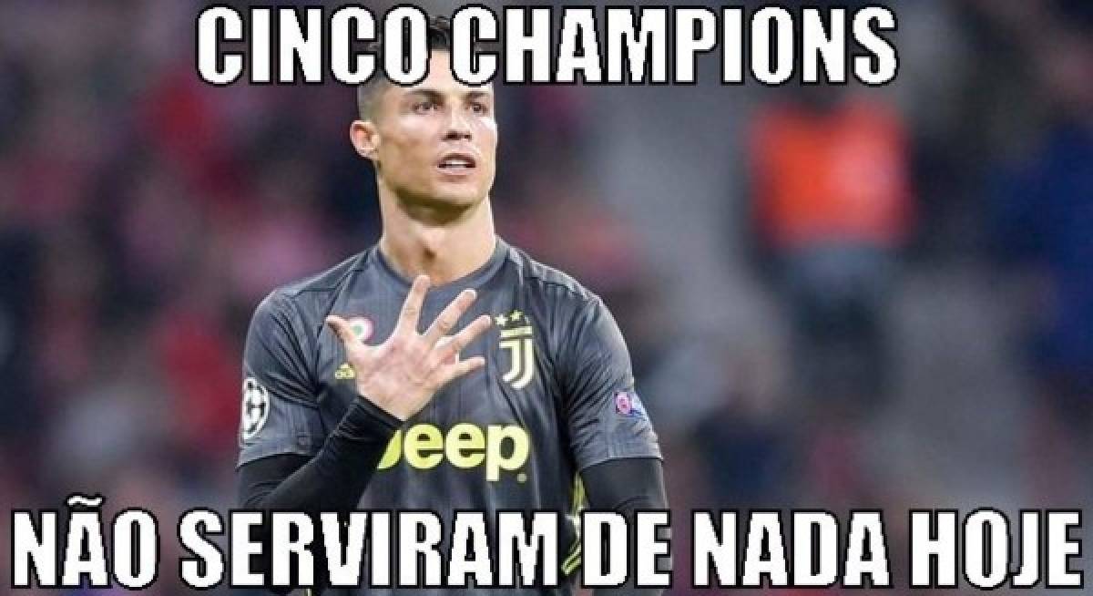 'Trituran' con memes a Cristiano Ronaldo y a la Juventus tras derrota ante el Atlético