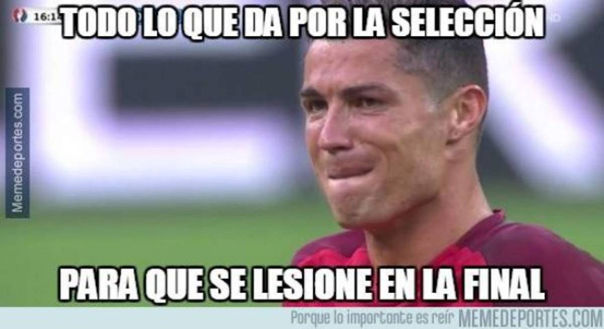 Los mejores memes que dejó la final de la Eurocopa entre Francia y Portugal