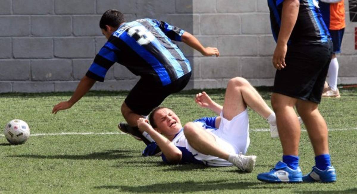 FOTO: Así se preparan los no videntes hondureños para el Centroamericano de fútbol sala