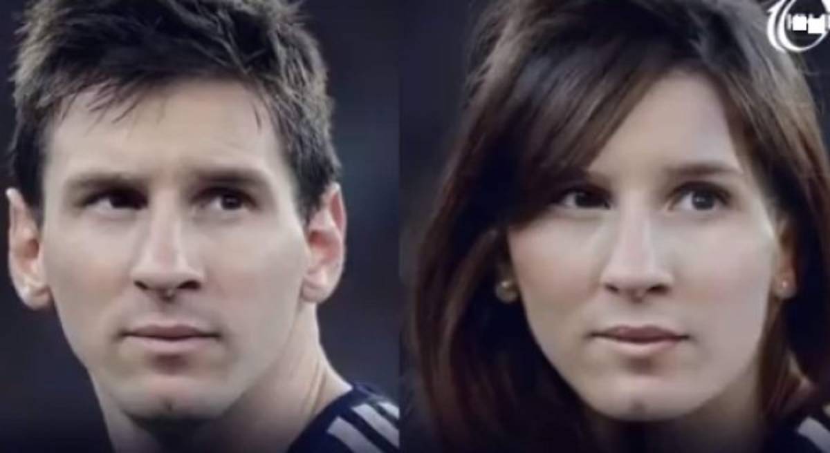 ¡Gracioso! Así se verían los cracks del mundo si fueran mujer