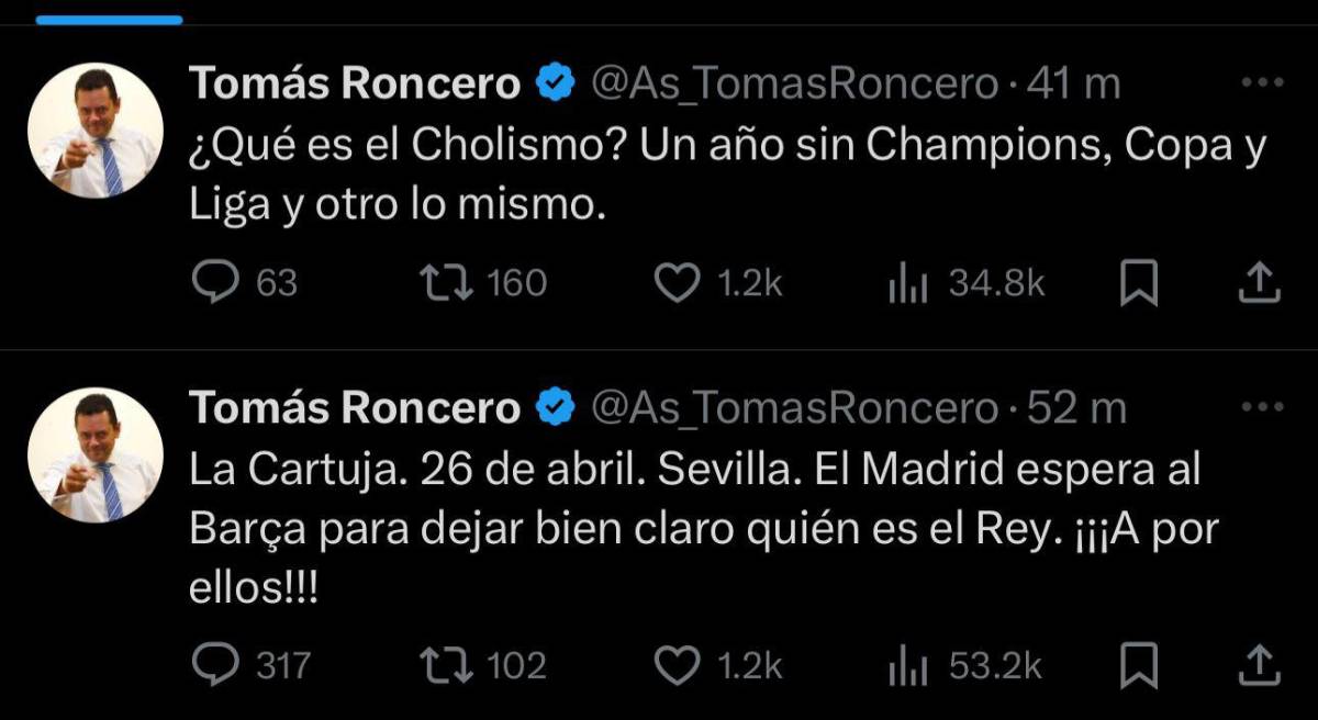 Real Madrid se orinará en los pantalones son unos violentos: la reacción de la prensa tras conocerse la final de la Copa del Rey