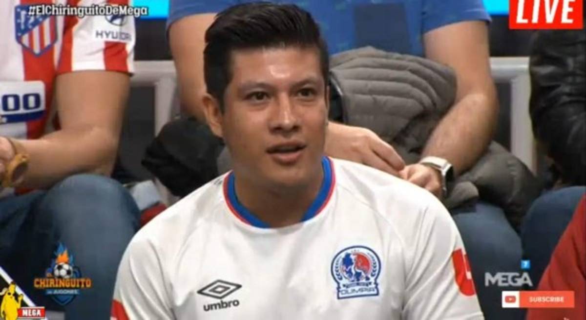 Aficionado de Olimpia estuvo en el último programa de 'El Chiringuito' en 2019   