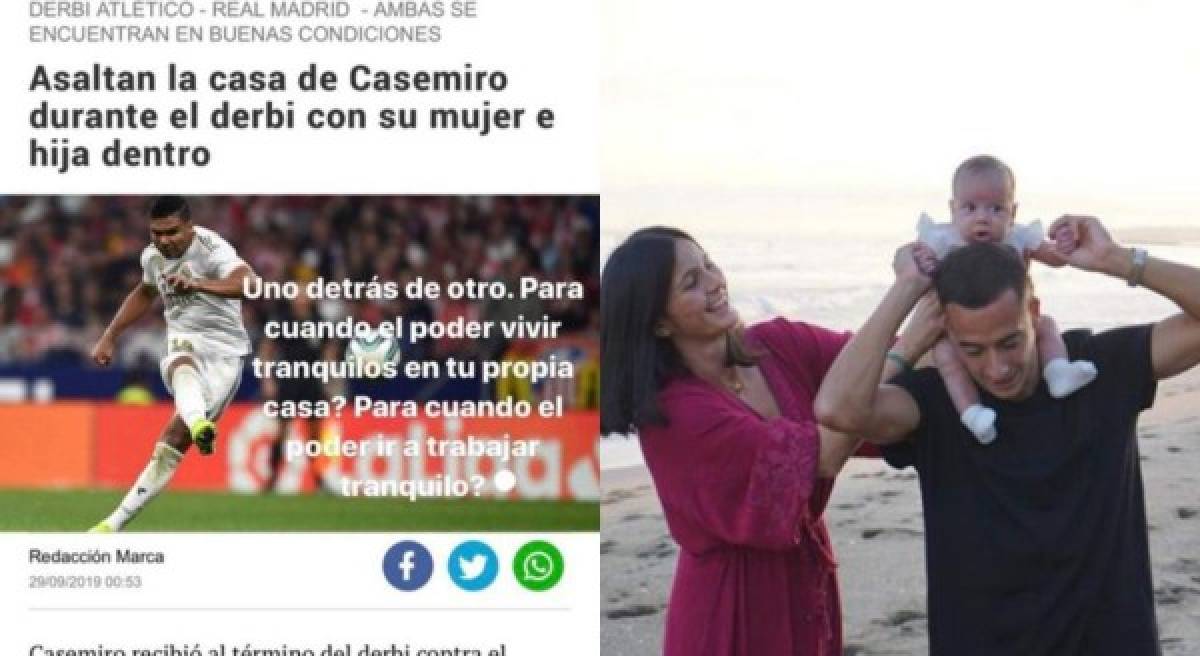Los últimos 15 futbolistas que fueron asaltados mientras jugaban con sus equipos; Casemiro el más reciente  