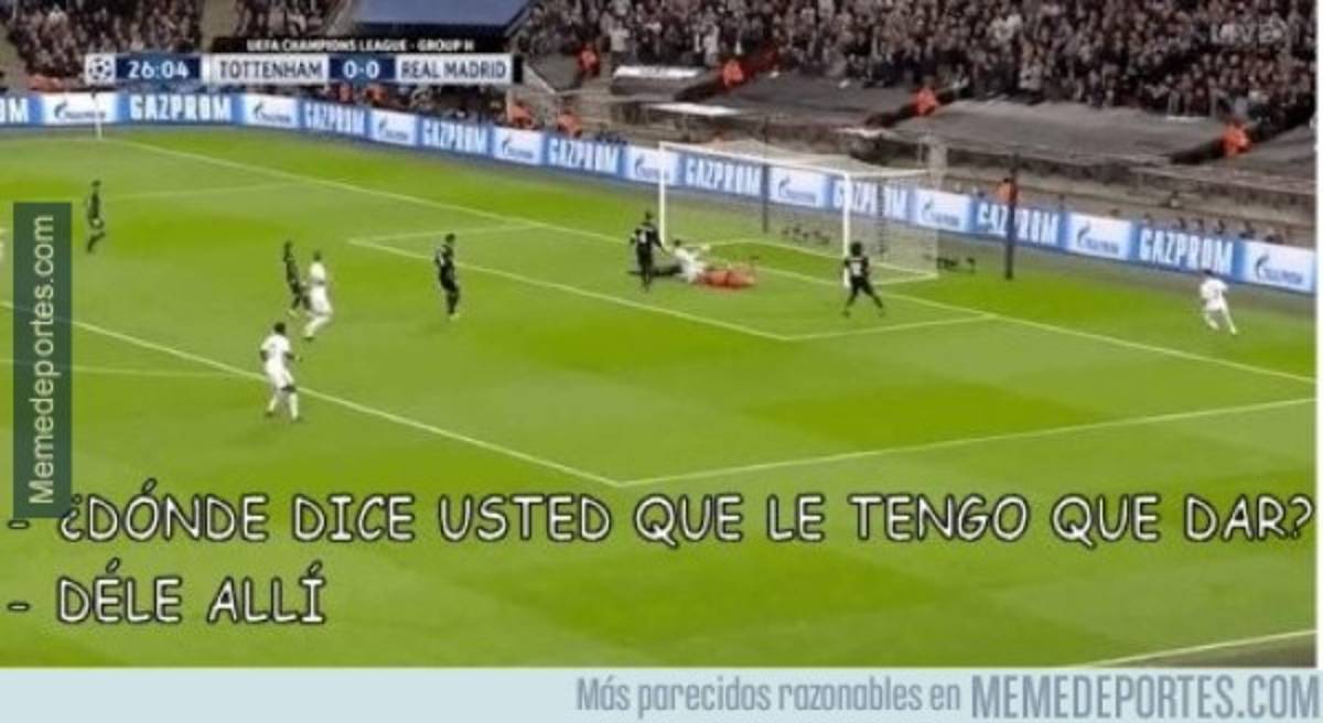 Los memes crucifican al Real Madrid y Cristiano tras derrota ante Tottenham
